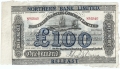 Northern Bank Ltd 100 Pounds,  2. 6.1919